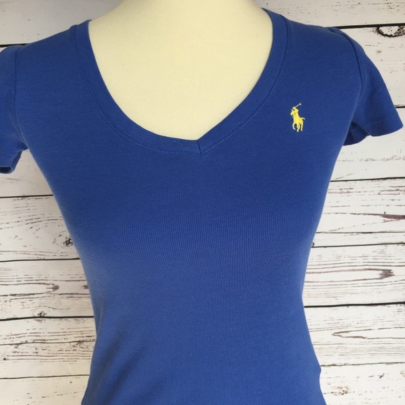 Ralph Lauren Blue Label Tops - 5️⃣or2️⃣5️⃣Ralph Lauren  V neck Top Shirt Sz XS